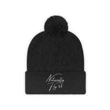 Naturally Fly AF Pom Pom Beanie