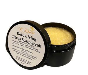 Detoxifying Citrus Scalp Scrub 4oz.